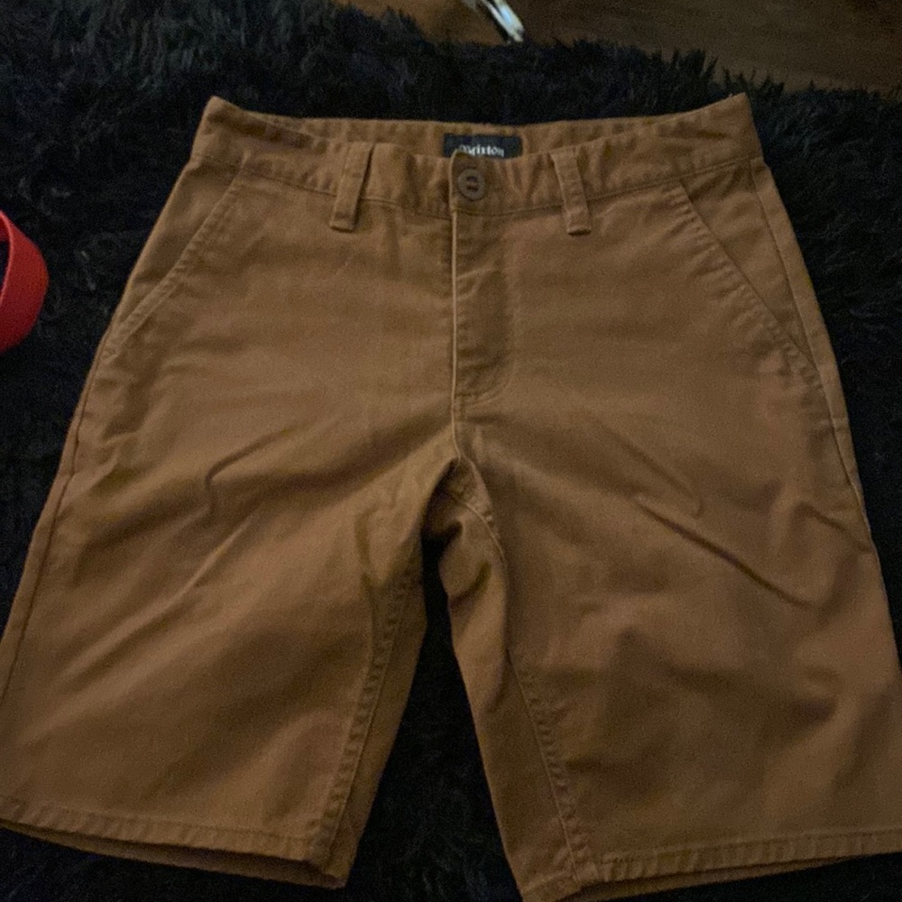 Brixton khaki shorts